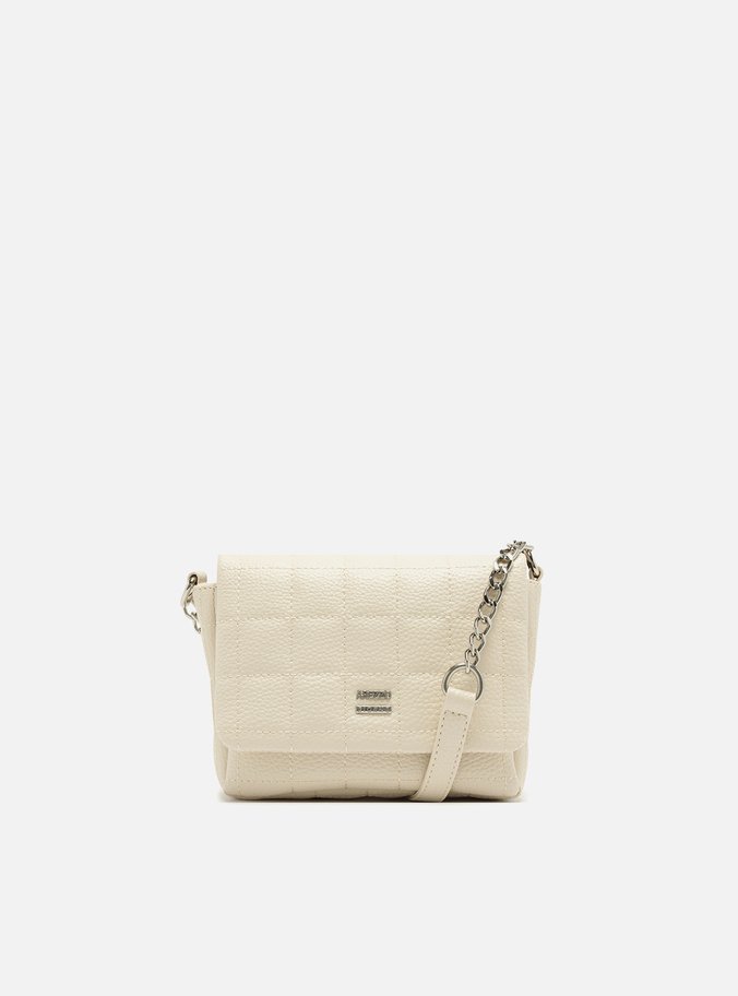 Bolsa Off-White Tiracolo Pequena