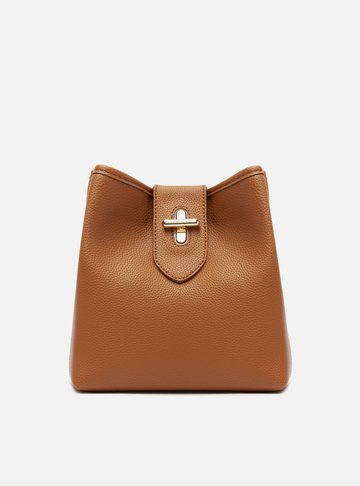 Bolsa Bucket Marrom Média