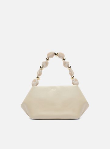 Bolsa Tote Off White Média Alça Pedras