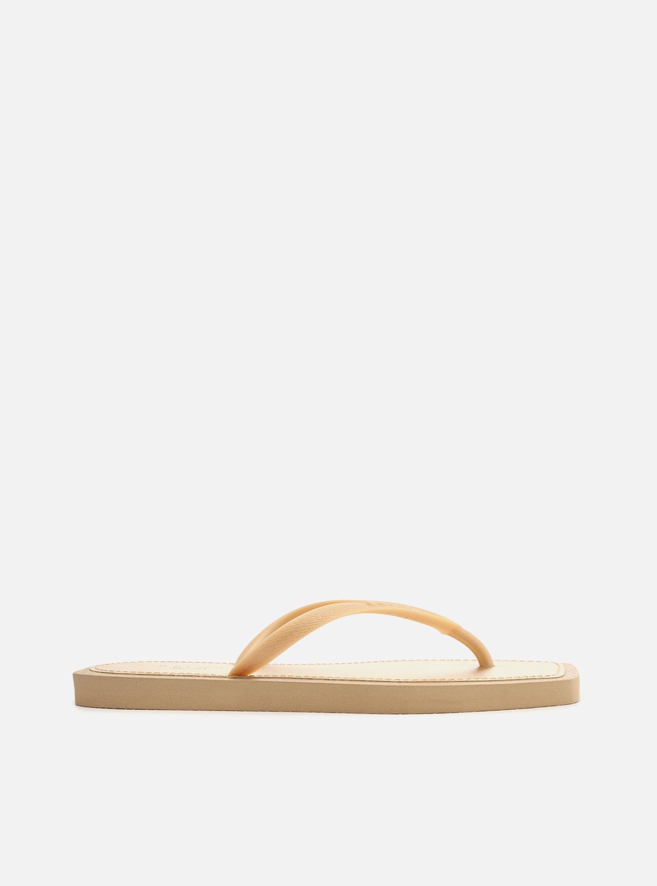 Chinelo de Dedo Dourado Square Recouro Brizza — foto 1