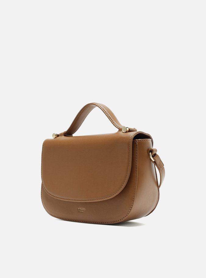 Bolsa Marrom Tiracolo Eco Calf Pequena
