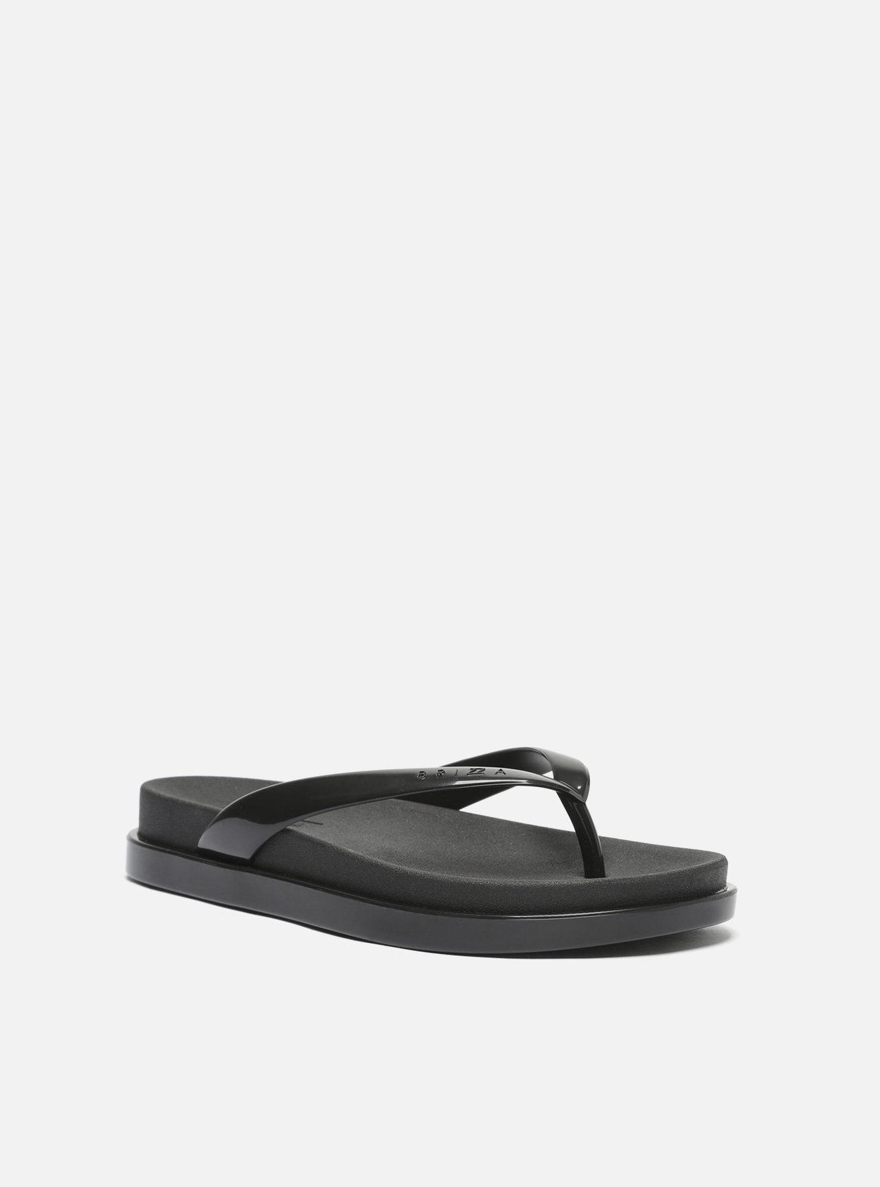 Chinelo de Dedo Flatform Preto Brizza — foto 4