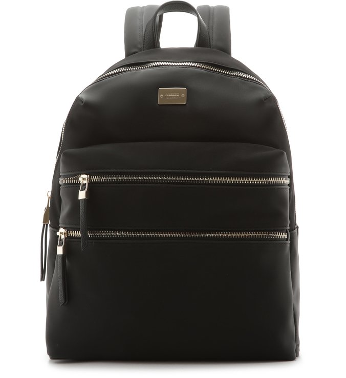 Mochila Preta Nylon Grande