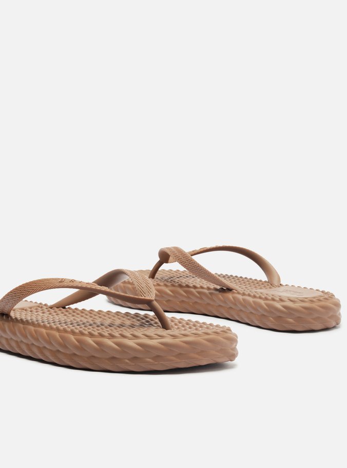 Chinelo de Dedo Marrom Marrocos Flip Flop