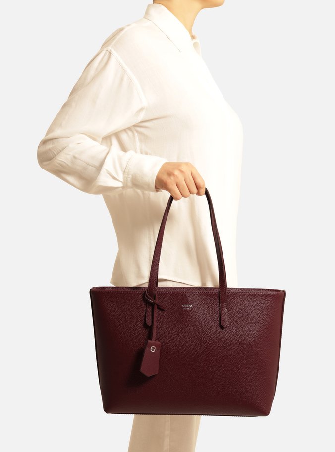 Bolsa Shopping Vermelha Manu Grande