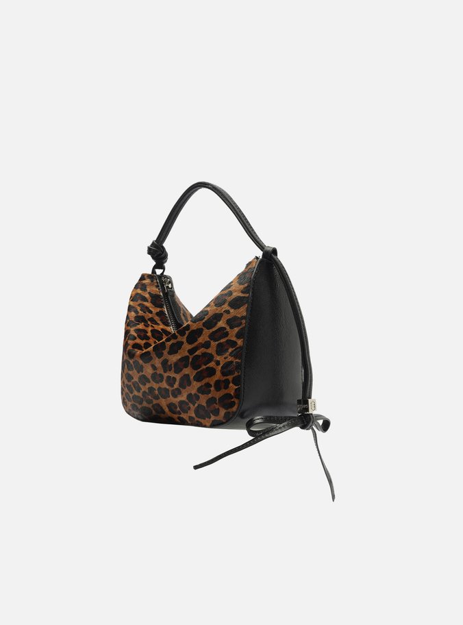 Bolsa Tiracolo Animal Print Pequena Alças Mix