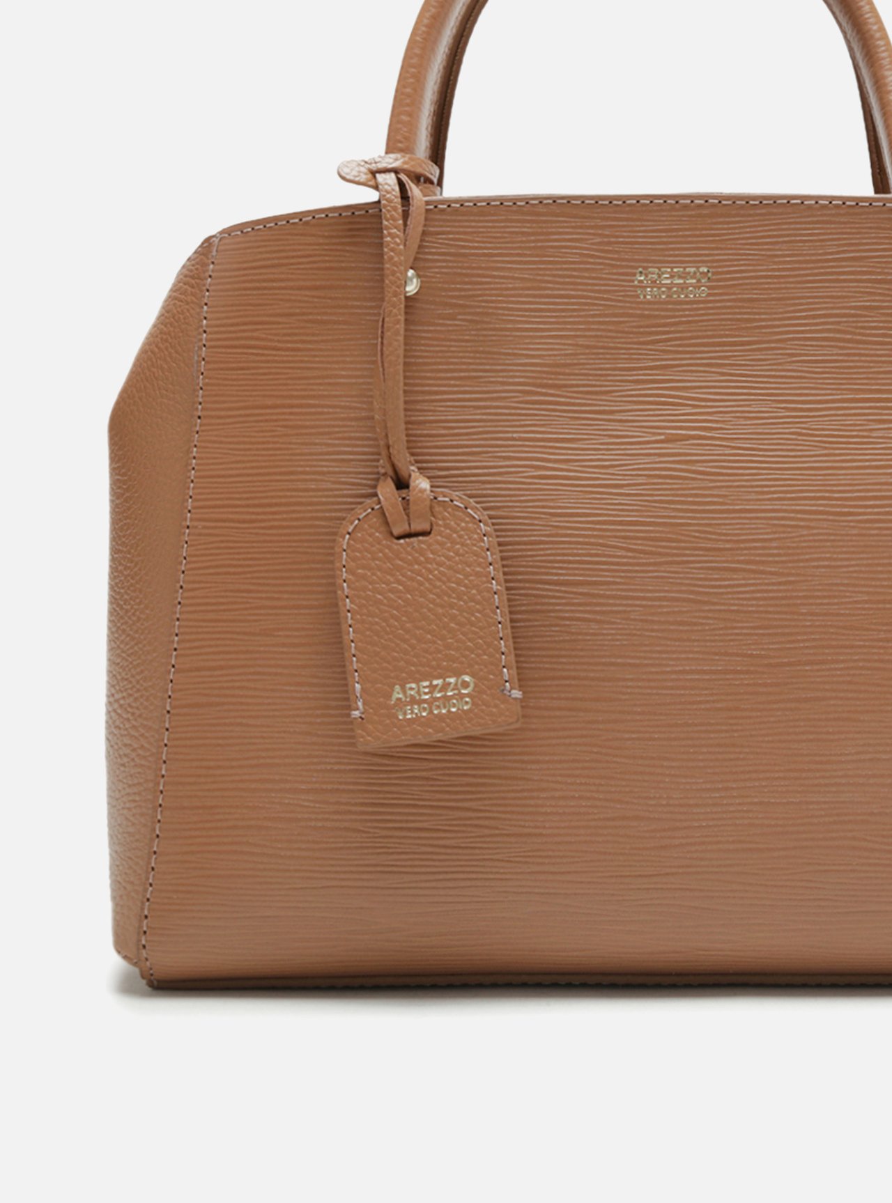 Bolsa Couro Tote Média Bella Natural Peach — foto 7
