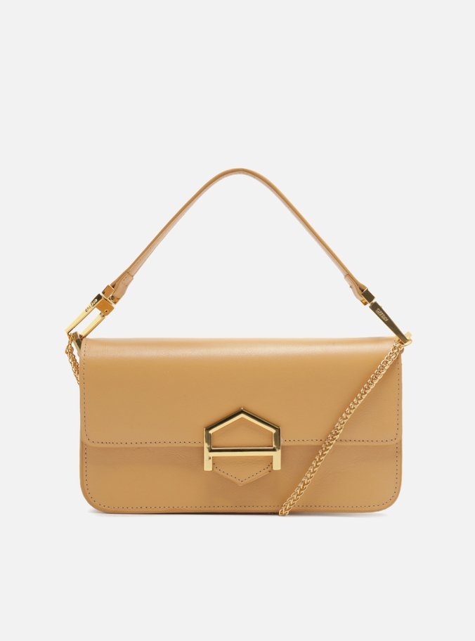Bolsa Tiracolo Nude Couro A001 Média