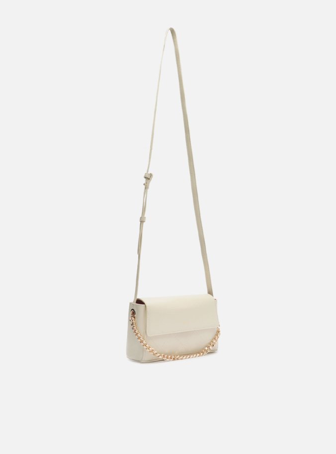 Bolsa Tiracolo Off-White Pequena Corrente Metal