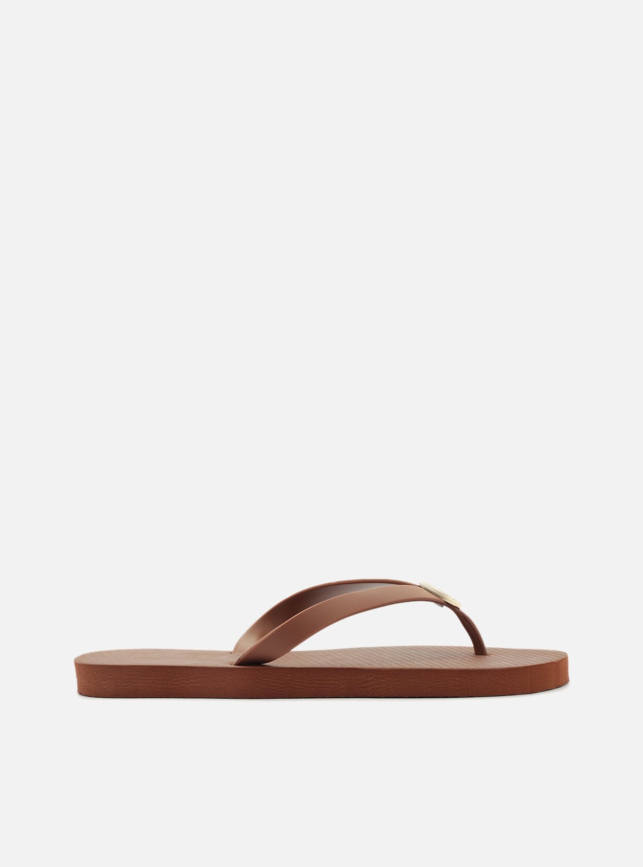Chinelo Marrom Essential Metal ZZ — foto 3