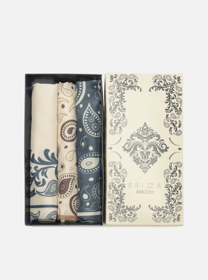 Lenço Multicolorido Estampado Brizza