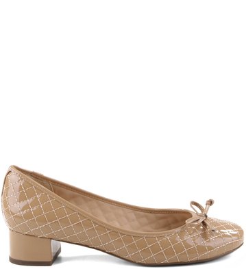Scarpin Boneca Matelassê Nude-Rose