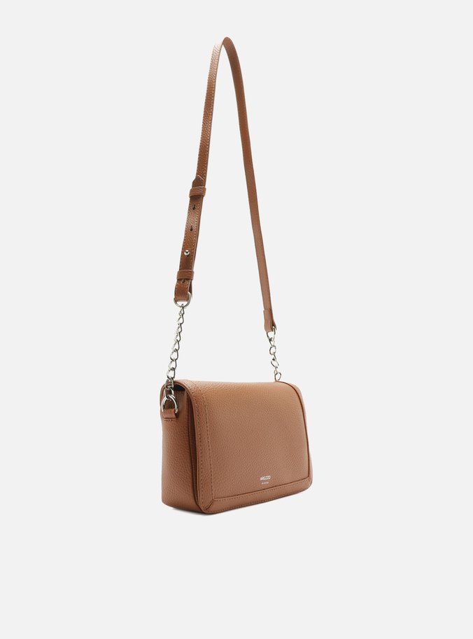 Bolsa Tiracolo Marrom Pequena