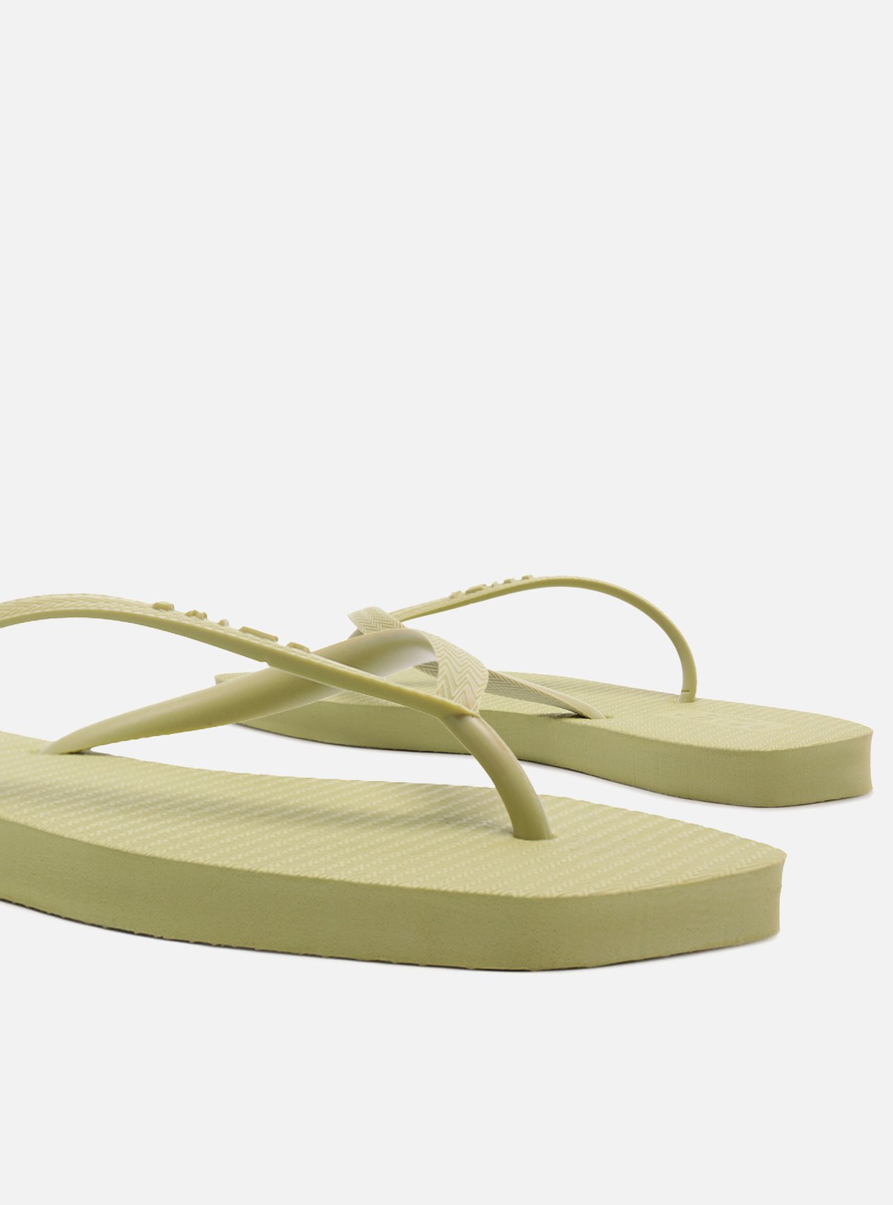 Chinelo de Dedo Verde Básico Square Brizza — foto 4