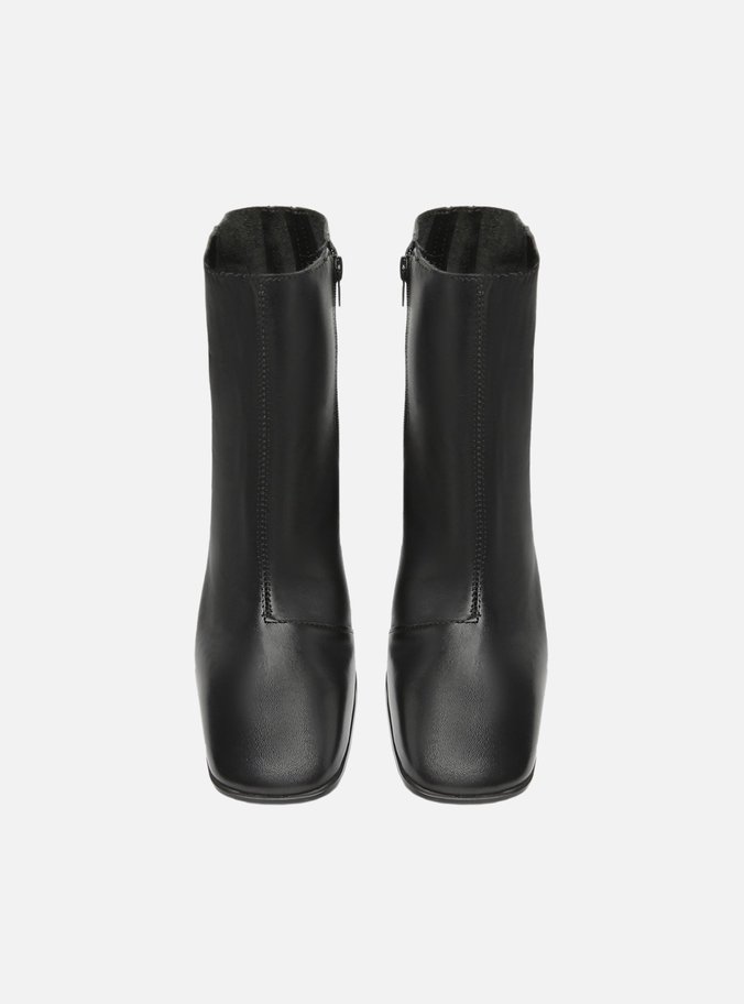 Bota Preta Cano Curto