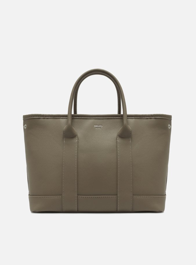 Bolsa Tote Cinza Grande