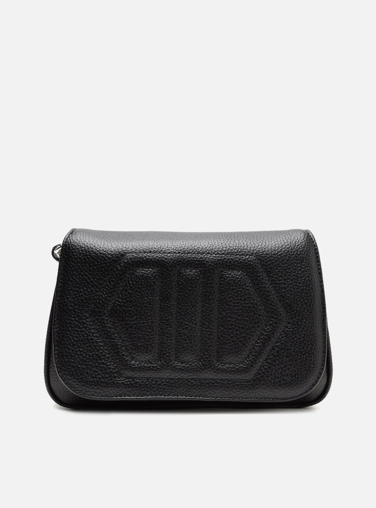 Bolsa Tiracolo Preta Verona Pequena Corrente — foto 7