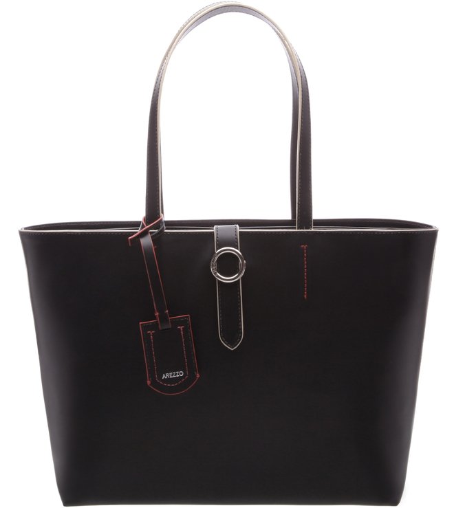Bolsa Shopping Ilhós Preta