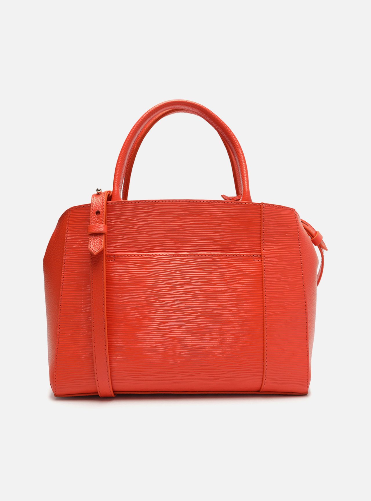 Bolsa Tote Laranja Couro Wave Bella Grande | Arezzo
