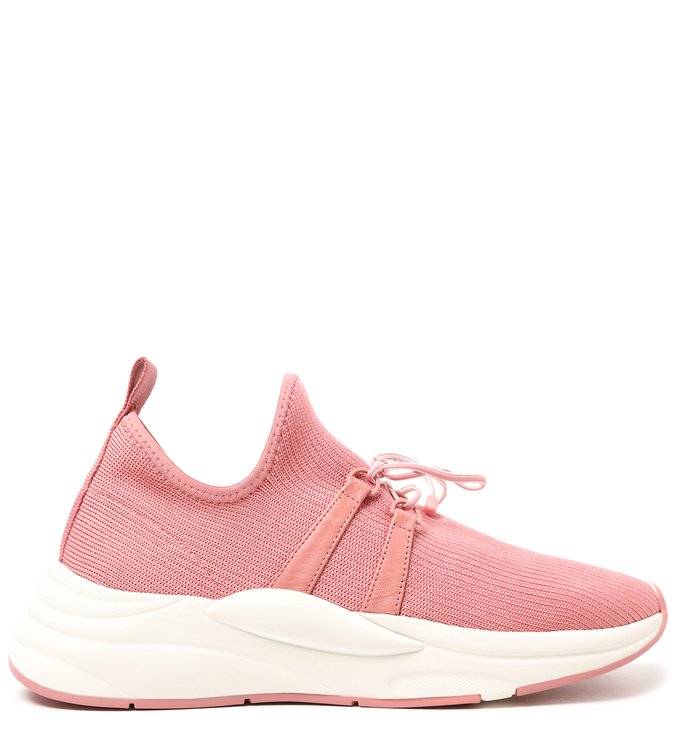 Tênis Rosa Amarração Sola Esportiva Light Tulipa