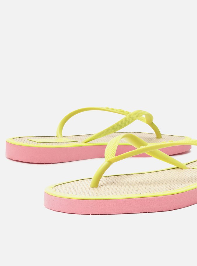 Chinelo de Dedo Multicolorido Bico Redondo Essential Brizza