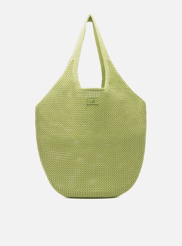 Arezzo — Bolsa Shopping Verde Knit Grande Brizza