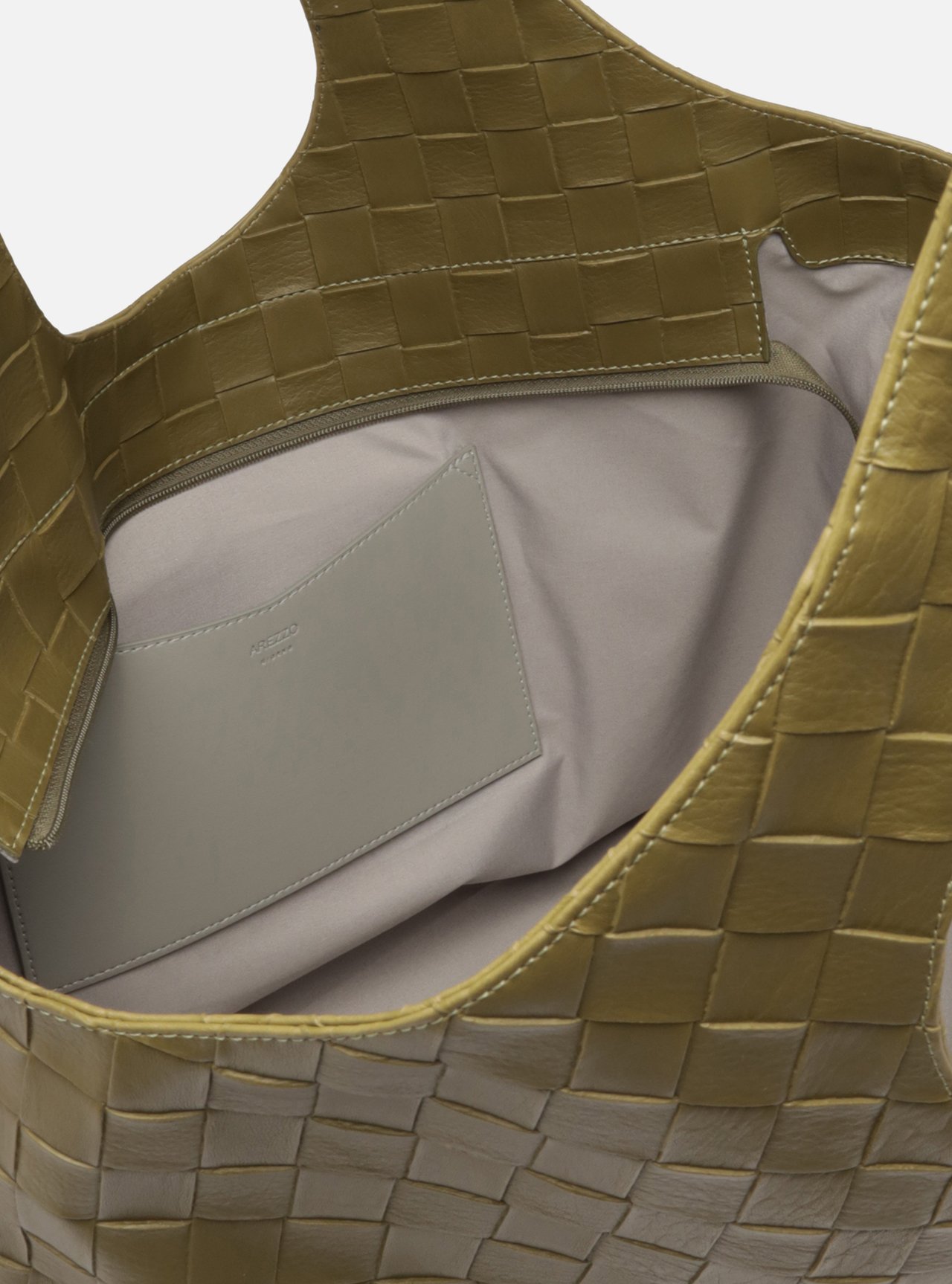 Bolsa Hobo Verde Grande Tressê — foto 4