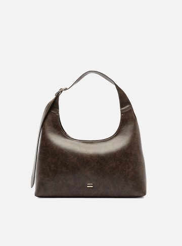 Bolsa Shoulder Marrom Média