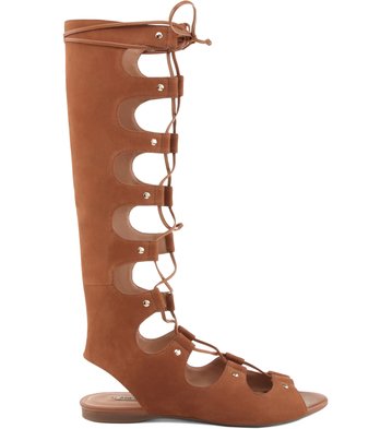 Gladiadora Camurça Amber