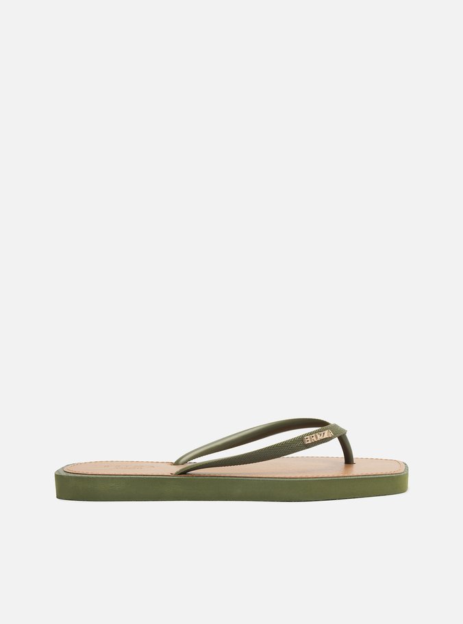 Chinelo de Dedo Verde Militar Recouro Square