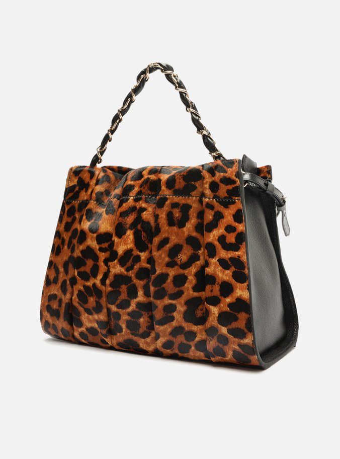 Bolsa Tote Animal Print Onça Milano Grande