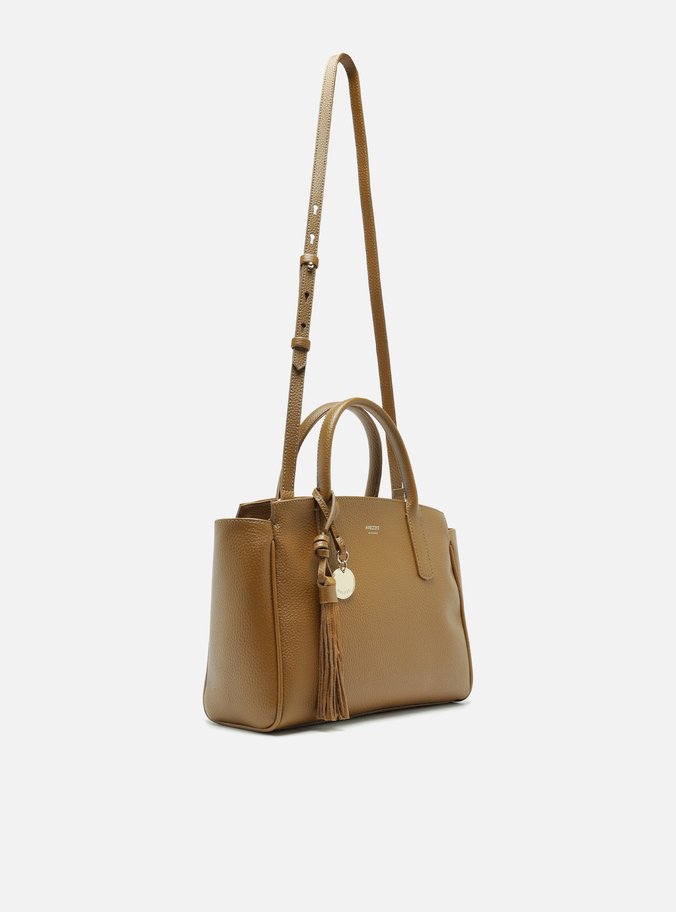 Bolsa Tote Marrom Grande Charm Barbicacho