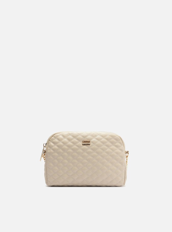 Bolsa Tiracolo Off-White Pequena Matelassê