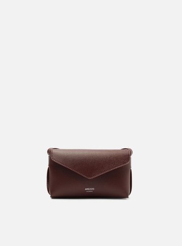 Bolsa Tiracolo Vermelha Pequena Envelope