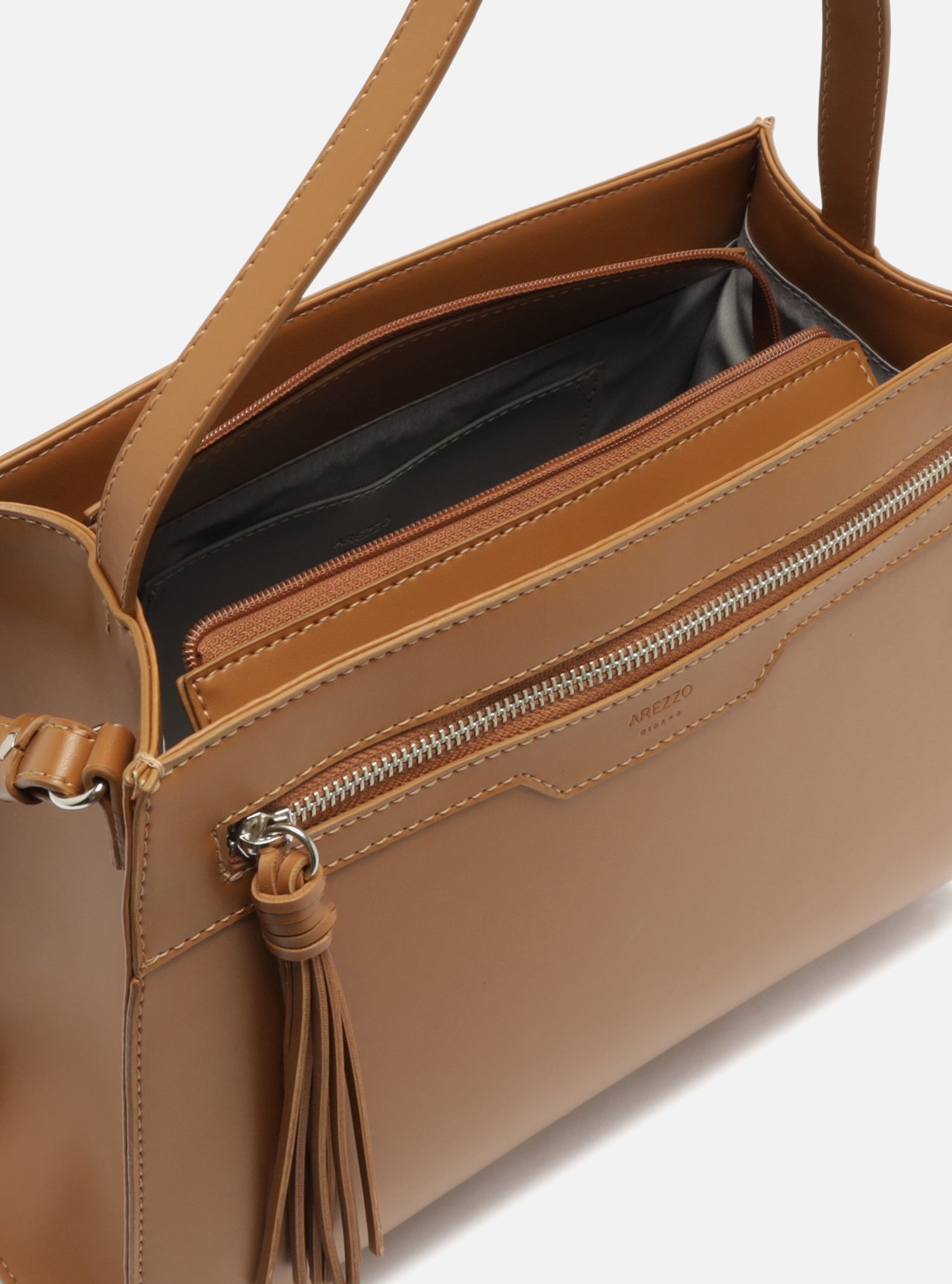 Bolsa Tote Marrom Pietra Média — foto 4