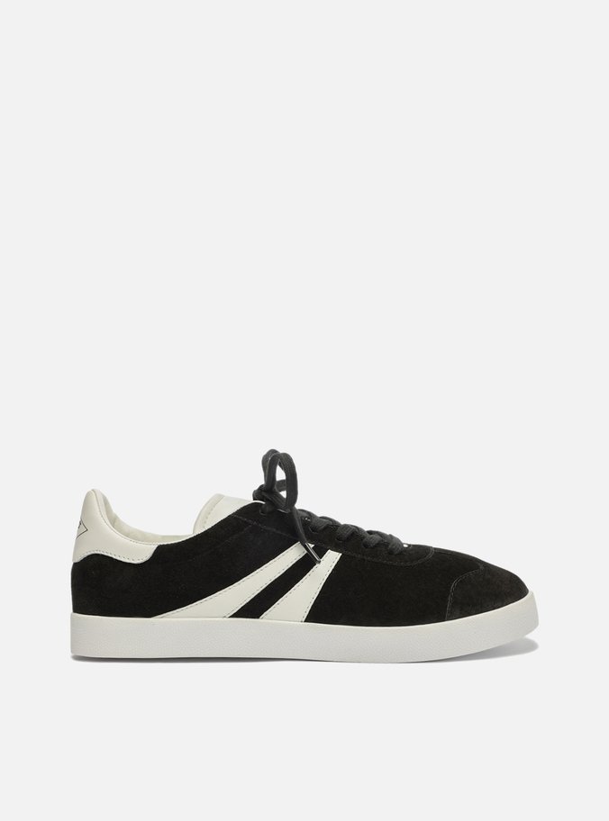 Tênis Preto Suede ZZ Mov Listras