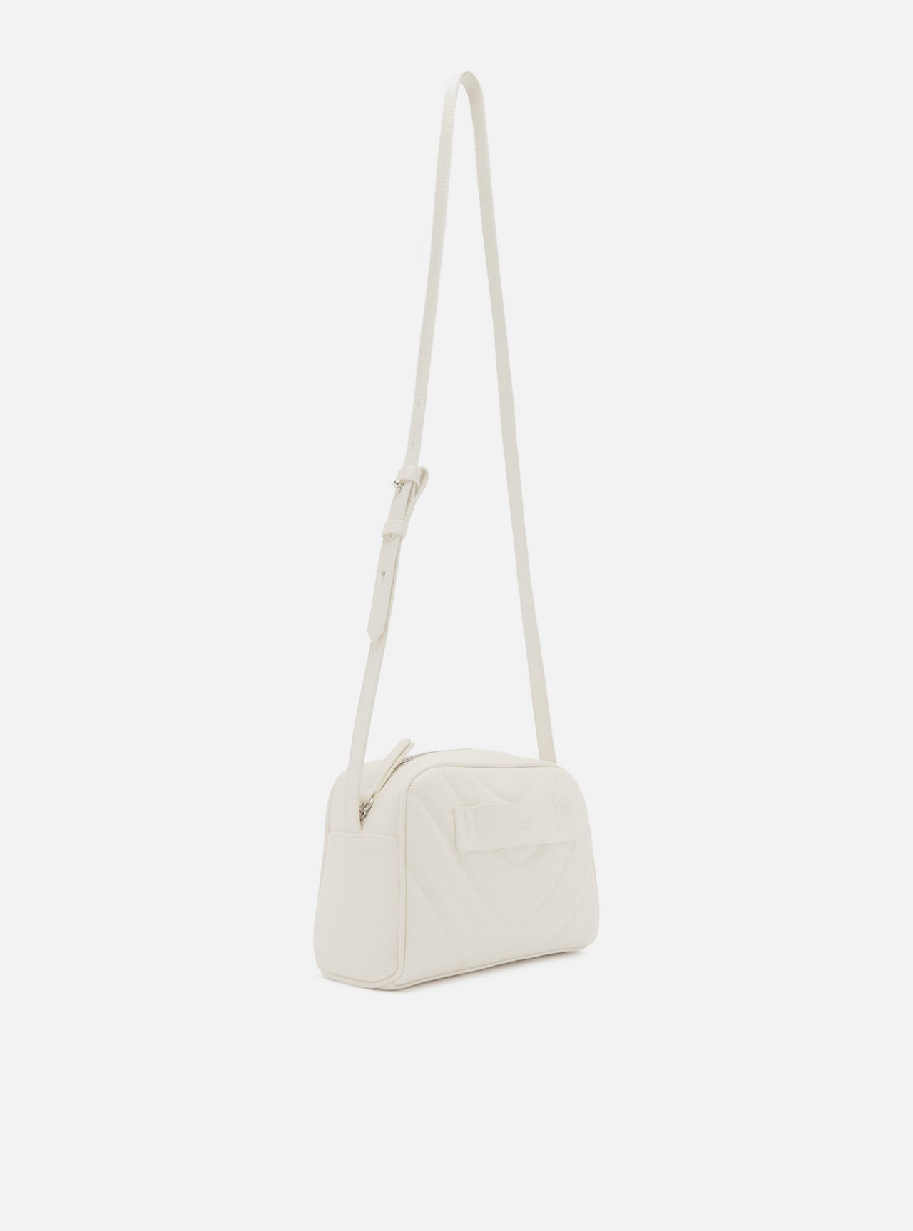 Bolsa Tiracolo Off-White Média — foto 5