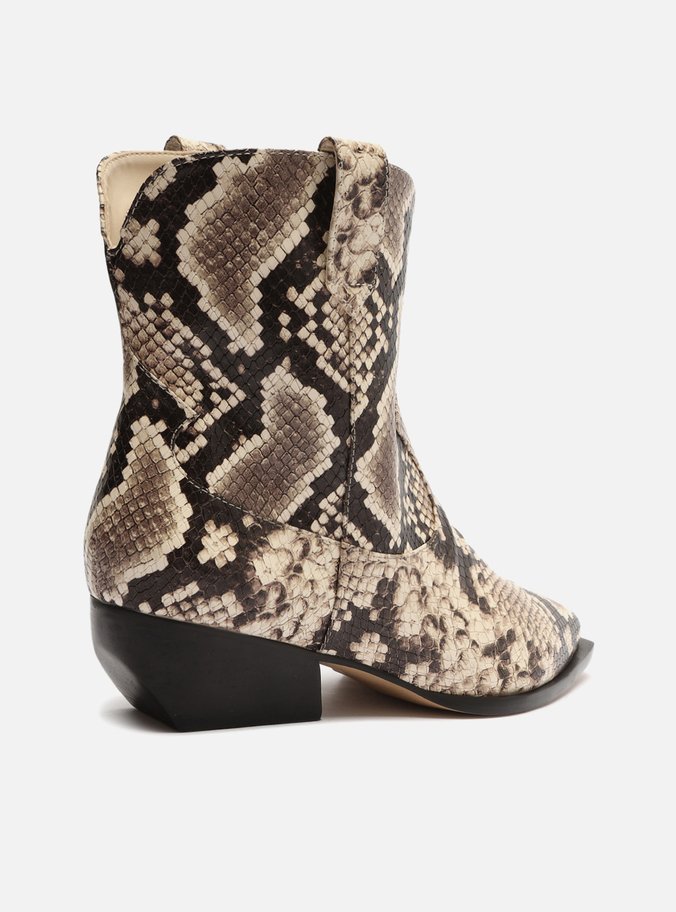 Bota Snake Cano Curto Western