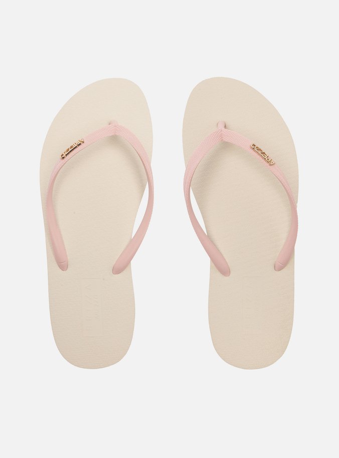 Chinelo de Dedo Rosa Metais Brizza