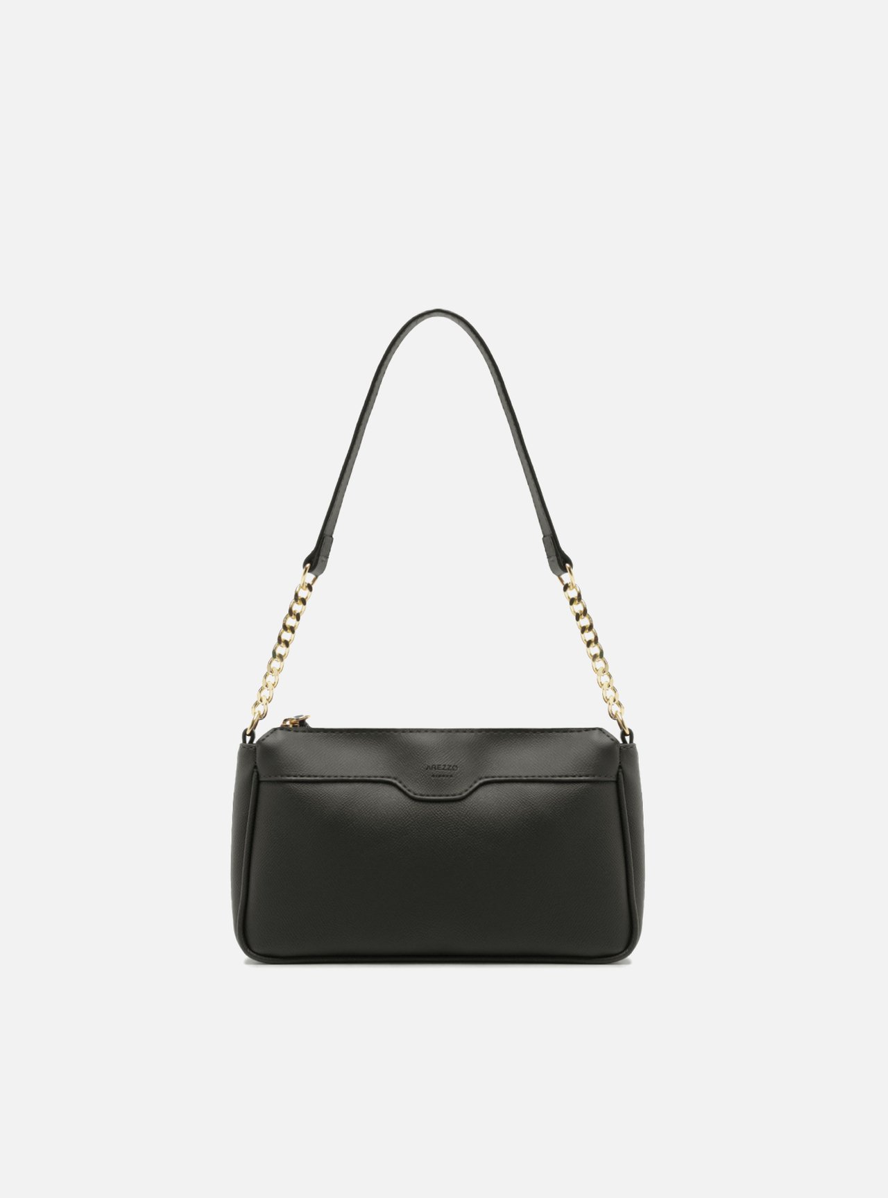 Bolsa Shoulder Preta Pequena Corrente — foto 1
