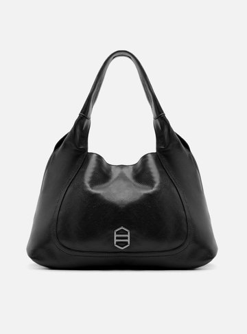 Bolsa Hobo Preta Grande