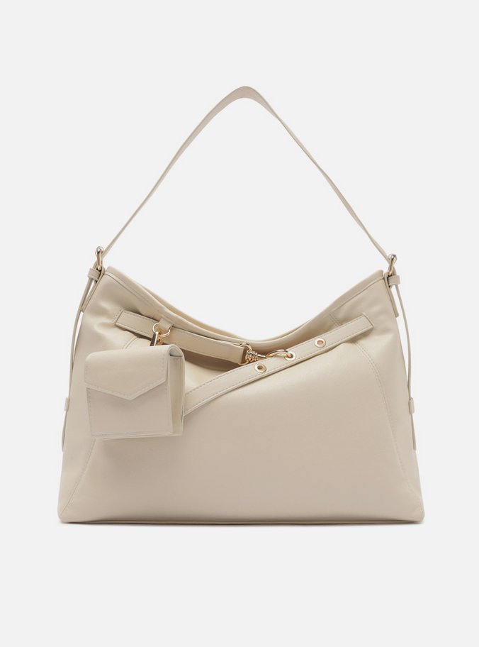 Bolsa Hobo Off White Grande Metais