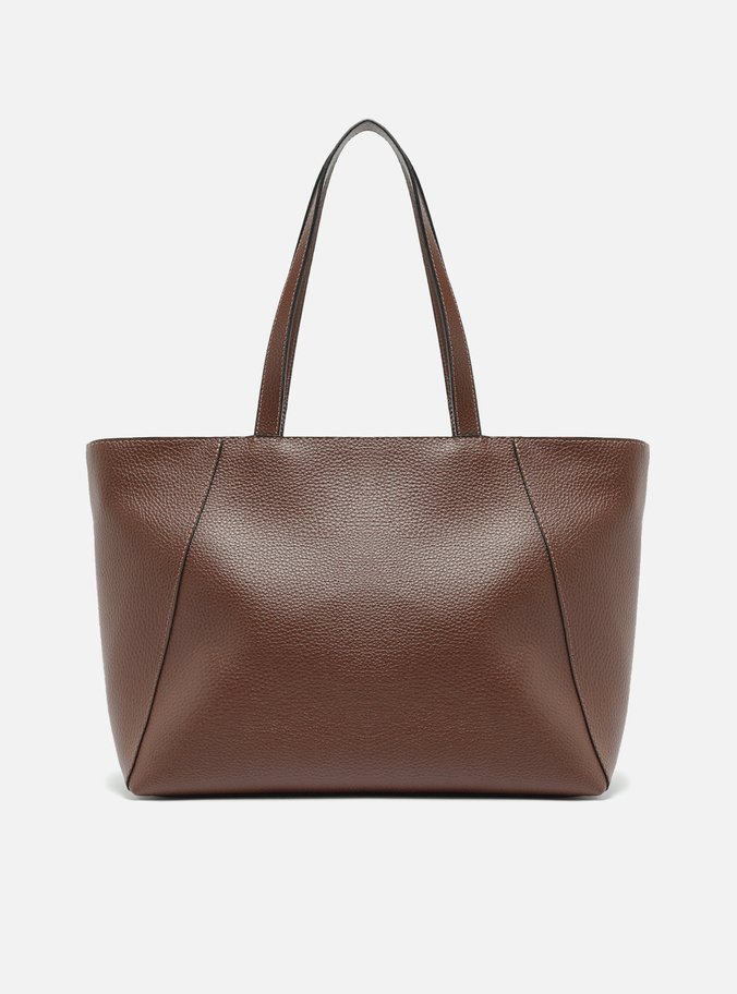 Bolsa Shopping Marrom Ligia Grande
