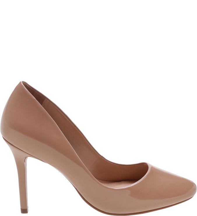 Scarpin Verniz Nude-Rose