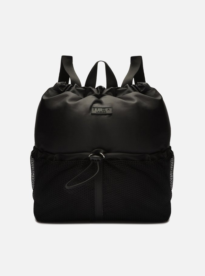 Bolsa Grande Nylon Preta Brizza