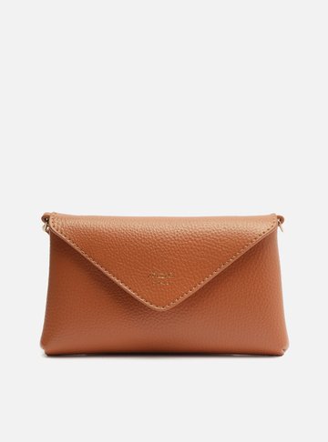 Bolsa Tiracolo Laranja Giorno Pequena Envelope