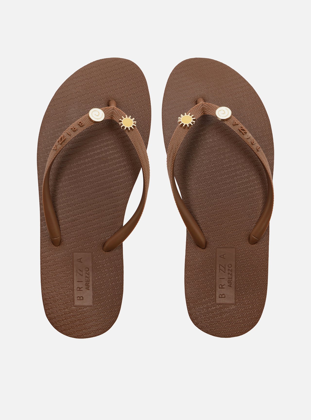 Chinelo de Dedo Marrom Easy Bacio Di Latte — foto 1