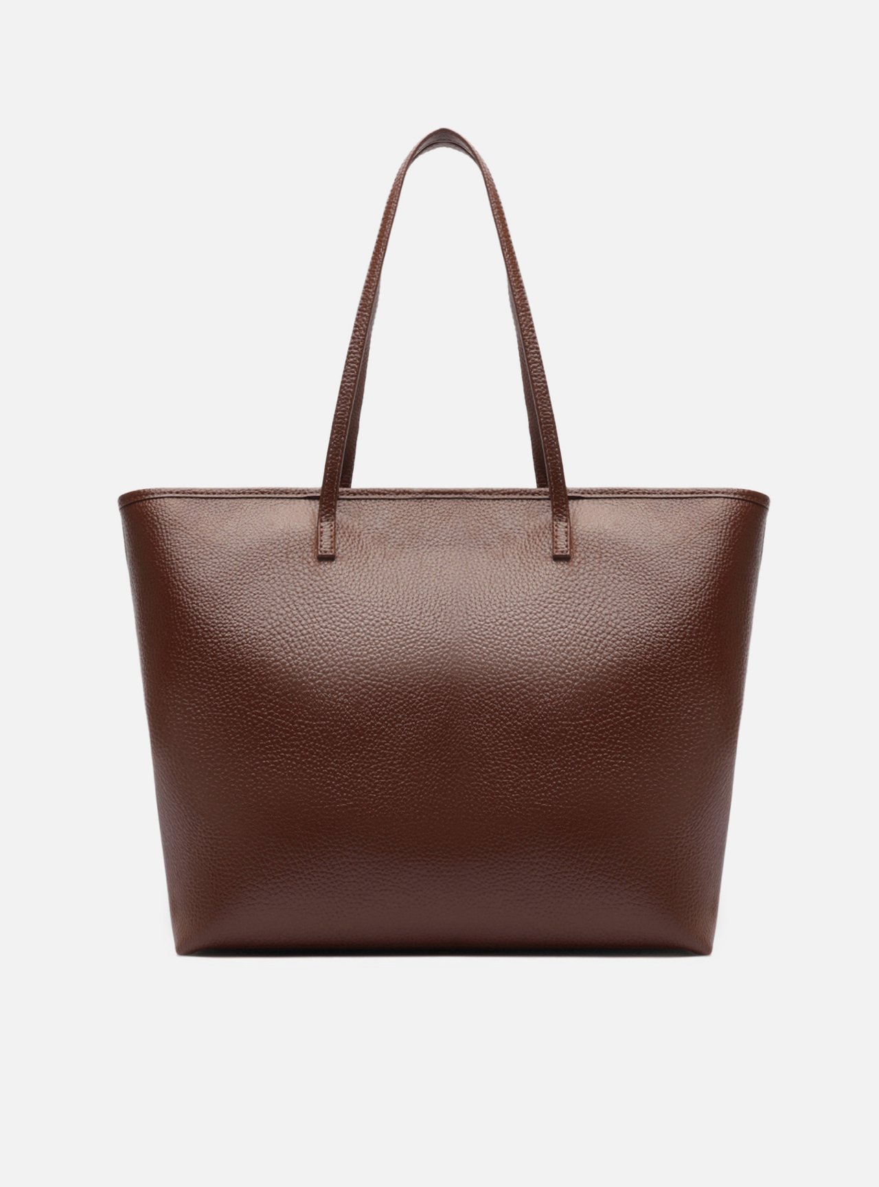Bolsa Shopping Marrom Grande Pouch — foto 3