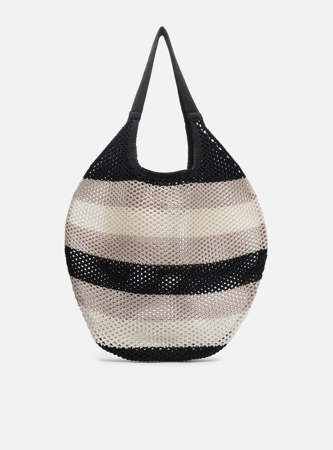Bolsa Shopping Colorida Croch� Mayra Grande