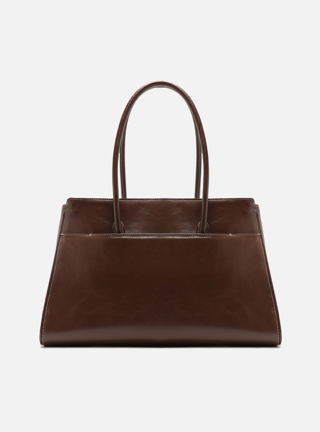 Bolsa Shopping Caramelo Couro Heritage Grande — foto 3